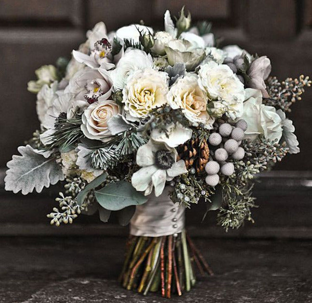 Eco Chic Flowers For Your Winter Wedding