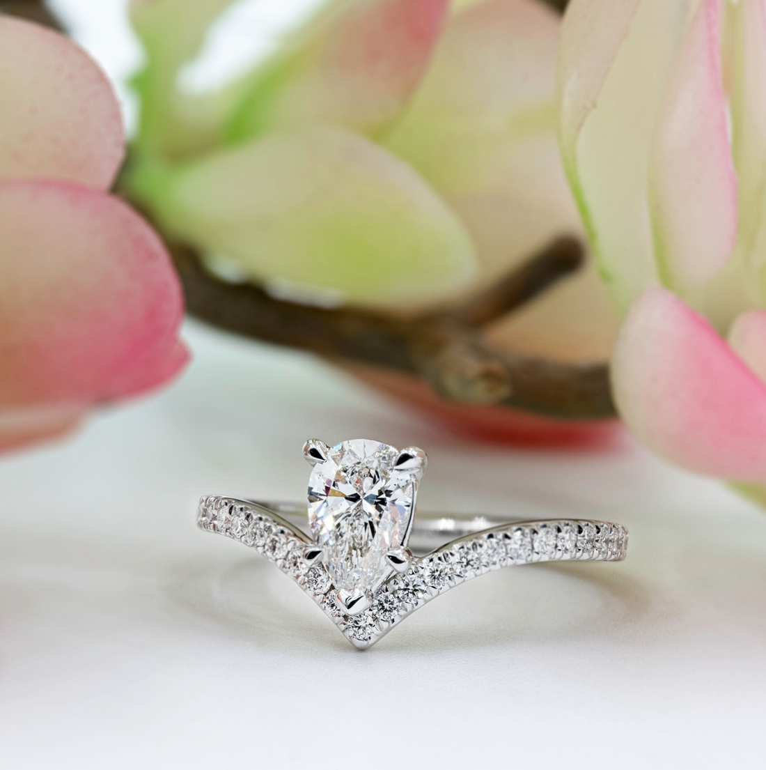 Floral Inspired Engagement Rings For Spring